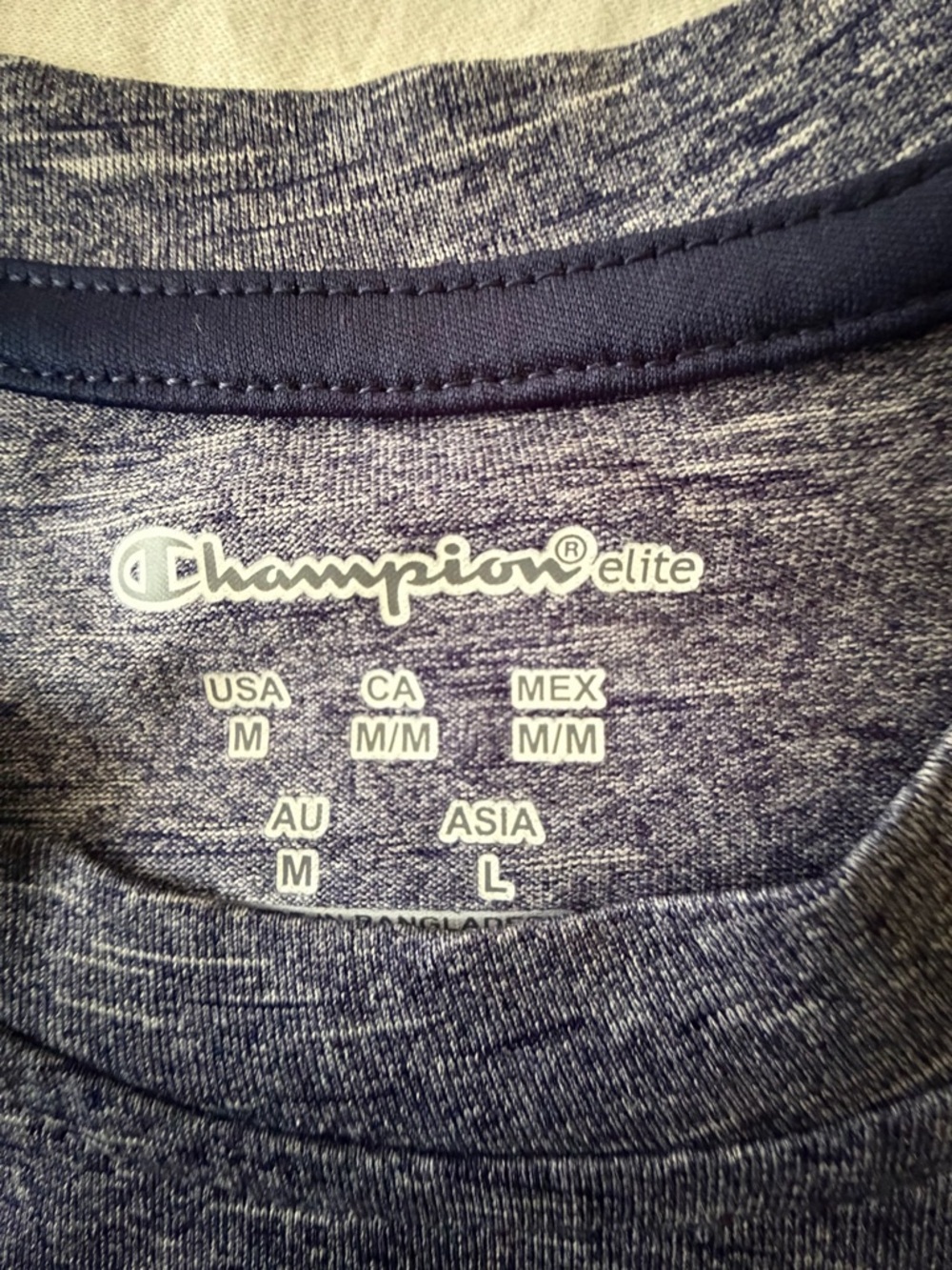 Champion Heather Gray Performance Tee